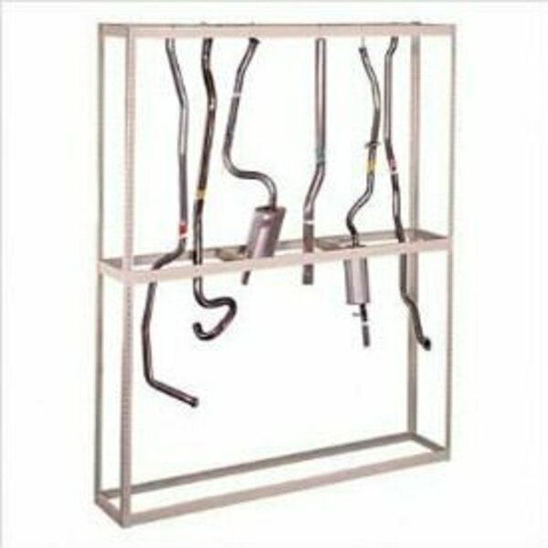 Global Industrial Hanging Tailpipe Rack 48inW x 18inD x 120inH 796691